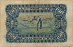 100 Francs SWITZERLAND  1927 P.35c F-