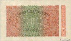 20000 Mark GERMANIA  1923 P.085b BB
