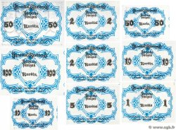 Lot de 9 billets  LITUANIA  1923 P.LOT q.FDC