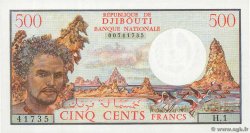 500 Francs DSCHIBUTI   1979 P.36a fST+