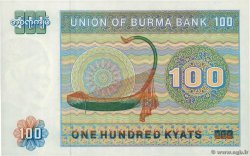 100 Kyats BURMA (VOIR MYANMAR)  1976 P.61a fST+