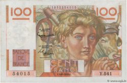 100 Francs JEUNE PAYSAN FRANCE  1953 F.28.37