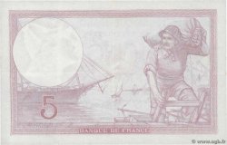 5 Francs FEMME CASQUÉE modifié FRANCE  1939 F.04.08 pr.SUP