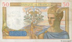 50 Francs CÉRÈS modifié FRANCIA  1939 F.18.25 BC+