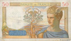 50 Francs CÉRÈS modifié FRANCIA  1939 F.18.22 BC