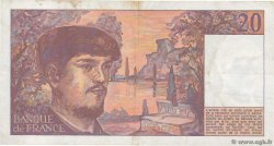 20 Francs DEBUSSY FRANCIA  1983 F.66.04 BC+