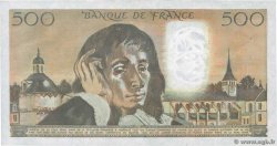 500 Francs PASCAL FRANCE  1982 F.71.26 VF+