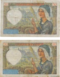 50 Francs JACQUES CŒUR Lot FRANCE  1940 F.19.01 VG
