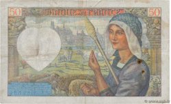 50 Francs JACQUES CŒUR FRANCE  1940 F.19.03 TB