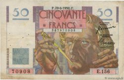 50 Francs LE VERRIER FRANCIA  1950 F.20.15 BC