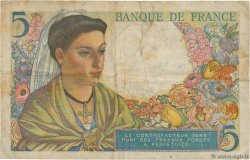5 Francs BERGER FRANCIA  1943 F.05.01 BC