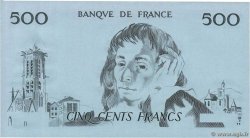 500 Francs PASCAL Épreuve FRANKREICH  1968 F.71.00Ec