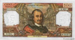 100 Francs CORNEILLE FRANKREICH  1975 F.65.50 VZ+