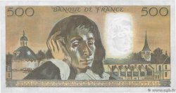 500 Francs PASCAL FRANKREICH  1986 F.71.34 fST