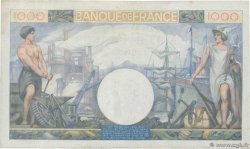 1000 Francs COMMERCE ET INDUSTRIE FRANCE  1944 F.39.05 VF-