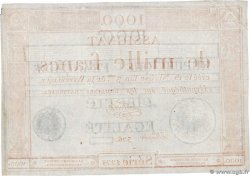 1000 Francs FRANKREICH  1795 Ass.50a VZ+