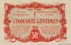 50 Centimes FRANCE régionalisme et divers Orléans 1916 JP.095.08 TTB