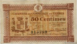 50 Centimes FRANCE régionalisme et divers Tarbes 1915 JP.120.08 pr.TTB