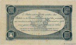 1 Franc FRANCE regionalismo e varie Toulouse 1917 JP.122.27 BB