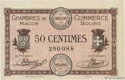 50 Centimes FRANCE Regionalismus und verschiedenen Macon, Bourg 1915 JP.078.01 fST