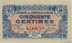 50 Centimes FRANCE régionalisme et divers Melun 1915 JP.080.01