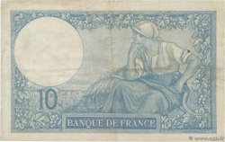 10 Francs MINERVE FRANKREICH  1927 F.06.12 fSS