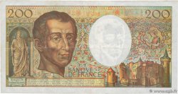 200 Francs MONTESQUIEU Modifié FRANCE  1994 F.70/2.01 F+