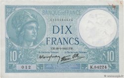 10 Francs MINERVE modifié FRANKREICH  1941 F.07.28