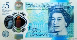 5 Pounds ANGLETERRE  2015 P.394