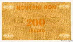 200 Dinara BOSNIEN-HERZEGOWINA Travnik 1992 P.048a fST