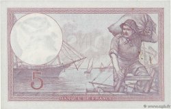 5 Francs FEMME CASQUÉE FRANCE  1933 F.03.17 pr.SPL