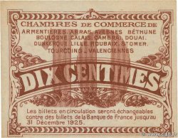 10 Centimes FRANCE régionalisme et divers Nord et Pas-De-Calais 1918 JP.094.02 SPL