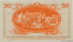 50 Centimes Annulé FRANCE régionalisme et divers Carcassonne 1914 JP.038.04 SUP+