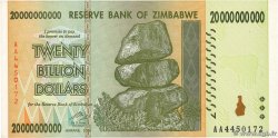 20 Billions Dollars ZIMBABWE  2008 P.86