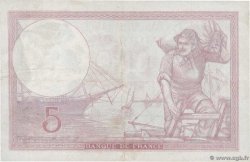 5 Francs FEMME CASQUÉE modifié FRANCIA  1939 F.04.13 MBC