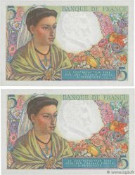 5 Francs BERGER Lot FRANCE  1945 F.05.06 NEUF