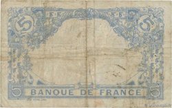 5 Francs BLEU FRANKREICH  1914 F.02.22 S