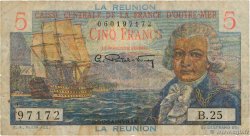 5 Francs Bougainville  ÎLE DE LA RÉUNION  1946 P.41a B