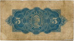 5 Francs MARTINIQUE  1942 P.16b MC