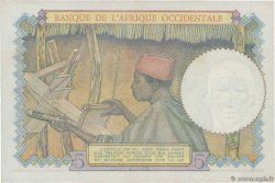 5 Francs FRENCH WEST AFRICA (1895-1958)  1942 P.25 AU