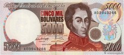 5000 Bolivares VENEZUELA  1994 P.075a NEUF
