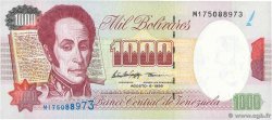 1000 Bolivares VENEZUELA  1998 P.076d ST