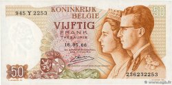 50 Francs BELGIQUE  1966 P.139