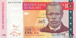 100 Kwacha MALAWI  2009 P.54d FDC