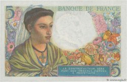 5 Francs BERGER FRANCE  1943 F.05.04 AU