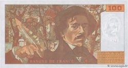 100 Francs DELACROIX 442-1 & 442-2 FRANCE  1995 F.69ter.02b UNC