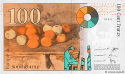100 Francs CÉZANNE FRANCE  1998 F.74.02 UNC
