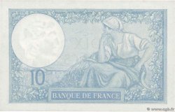 10 Francs MINERVE modifié FRANCE  1939 F.07.09 AU+