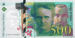 500 Francs PIERRE ET MARIE CURIE FRANCIA  1994 F.76.01