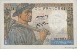 10 Francs MINEUR FRANCIA  1947 F.08.17